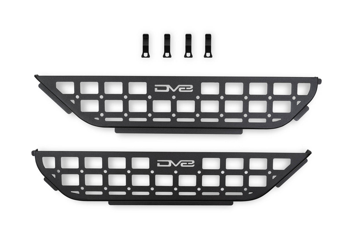 2018 2025 Jeep Wrangler JL, JLU Slim Front Door ONLY Molle Pockets DV8 Offroad