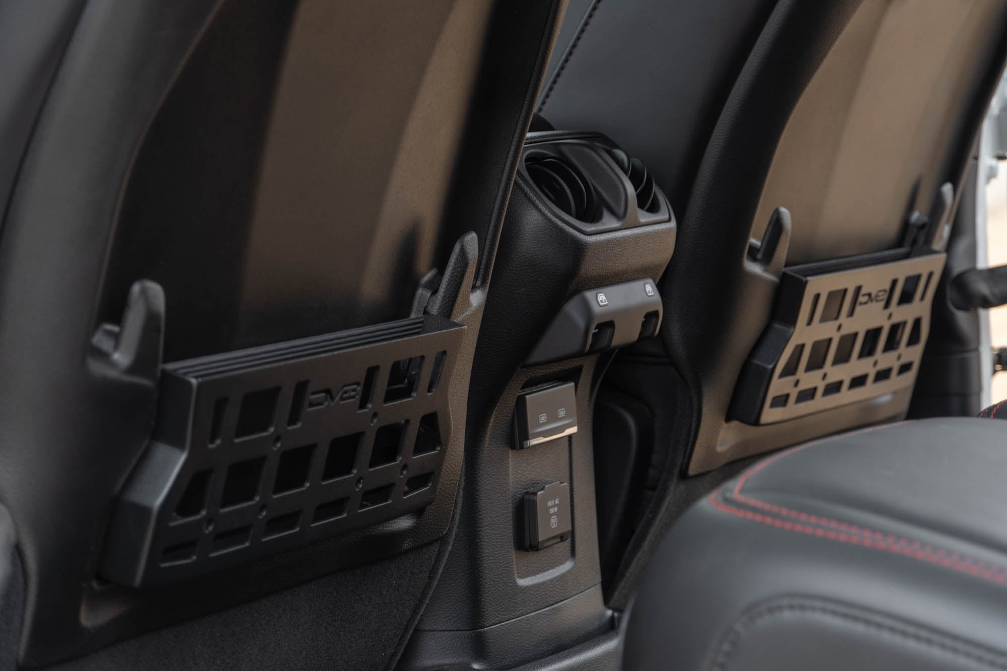 2018 2025 Jeep Wrangler JL JLU Gladiator JT Seat Back Molle Pockets DV8 Offroad