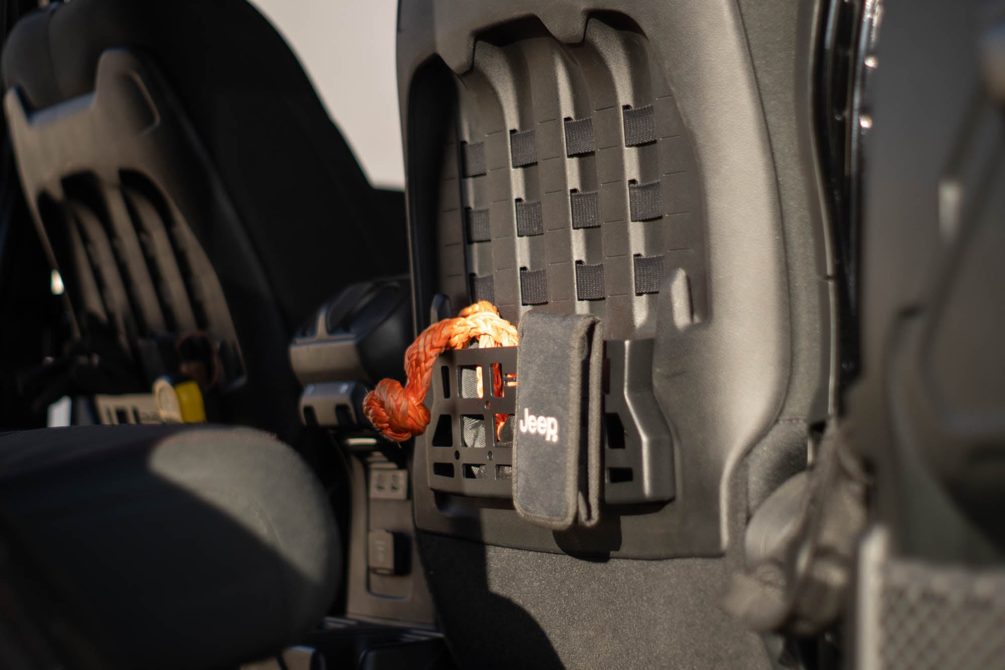 2018 2025 Jeep Wrangler JL JLU Gladiator JT Seat Back Molle Pockets DV8 Offroad