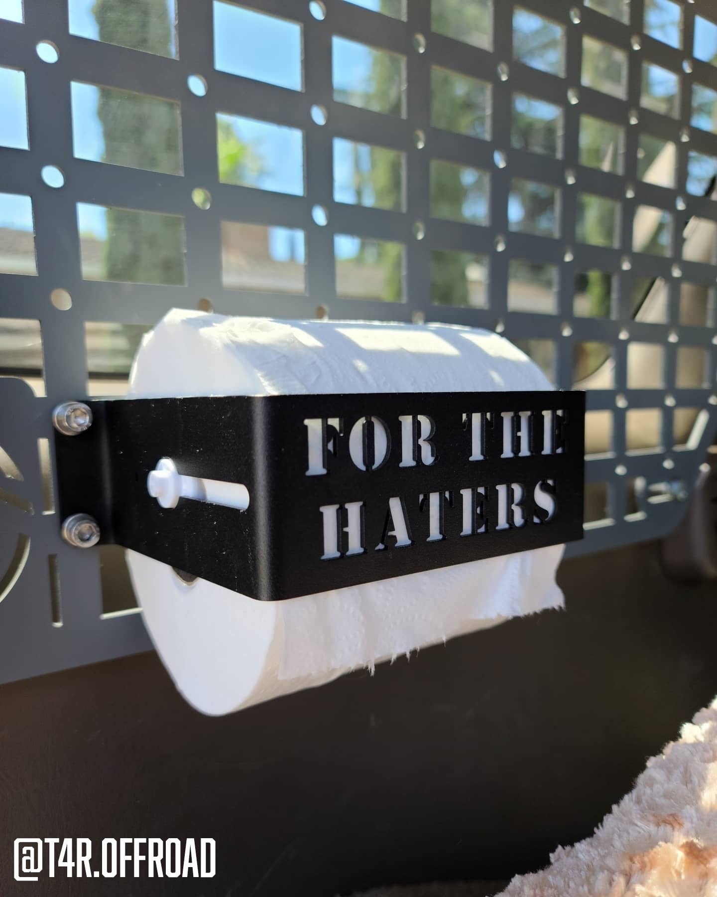 Molle Panel Toilet Paper Holder Rago Fabrication