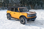 Roan Running Board Full Length (2 Steps per Side) 2021-2025 Ford Bronco 4-Dr Textured Black NFab
