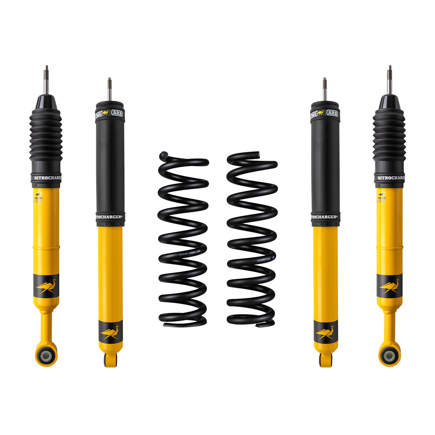 16-23 Toyota Tacoma Nitrocharger Plus Suspension Lift Kit 2 in Front 220-330 lb / 0 in Rear