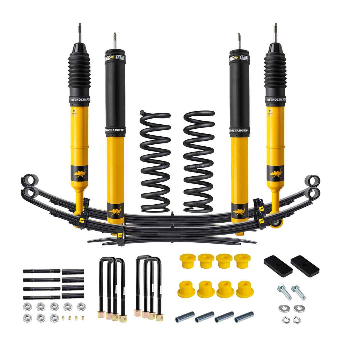 16-23 Toyota Tacoma Nitrocharger Plus Suspension Lift Kit 2 in Front / 2 in Rear