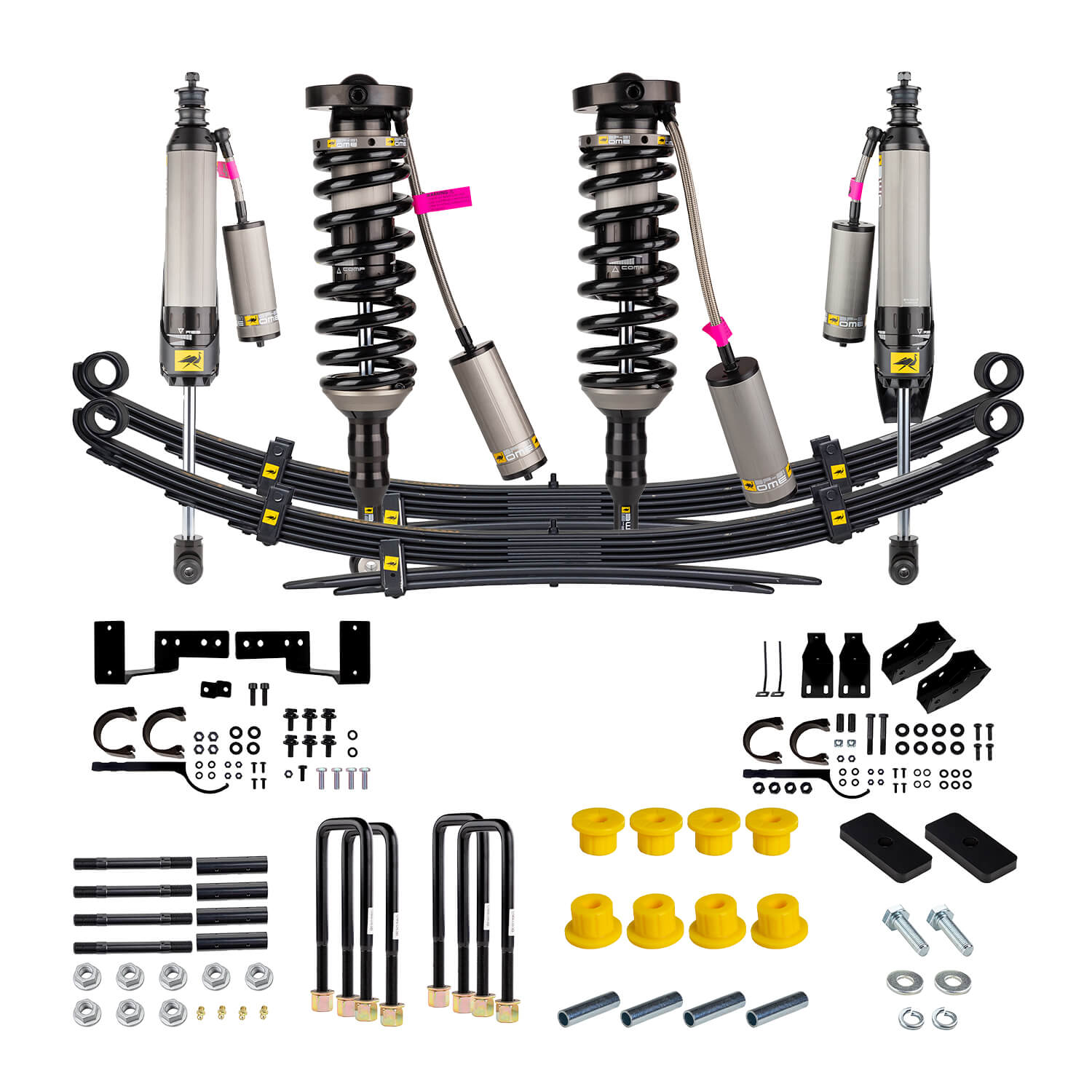 05-23 Toyota Tacoma BP-51 Suspension Lift Kit 2 in Front 0-330 lb / 2 in Rear 660 lb