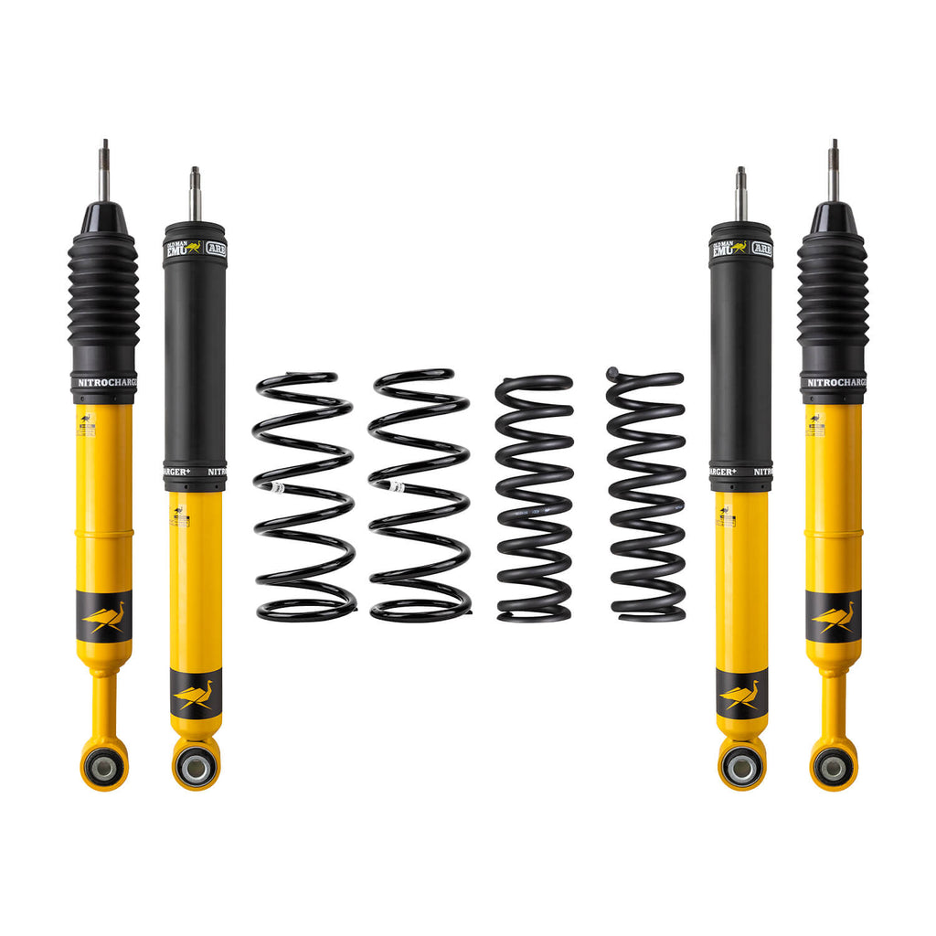 03-09 Toyota 4Runner Nitrocharger Plus Suspension Lift Kit 1-2 in Front 0-330 lb / 2 in Rear