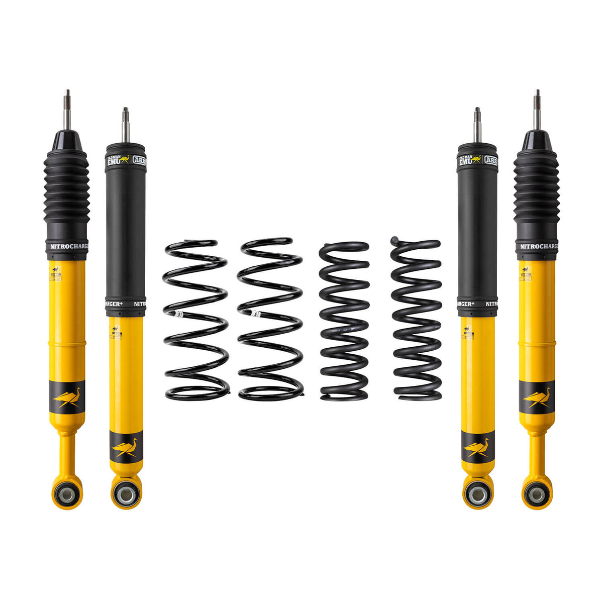03-09 Toyota 4Runner Nitrocharger Plus Suspension Lift Kit 1-2 in Front 0-330 lb / 2 in Rear
