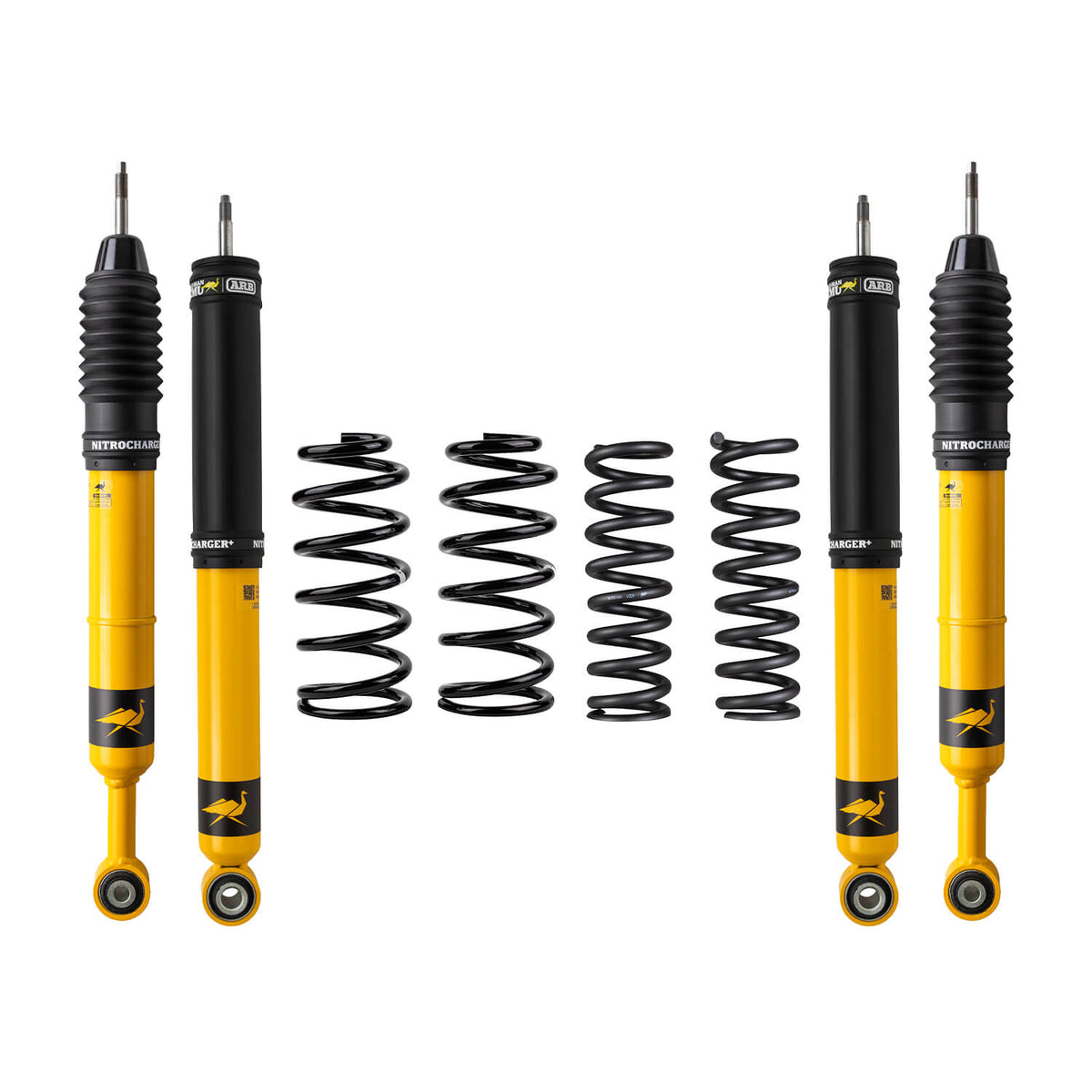 03-09 Toyota 4Runner Nitrocharger Plus Suspension Lift Kit 1-2 in Front 0-330 lb / 2 in Rear 660 lb