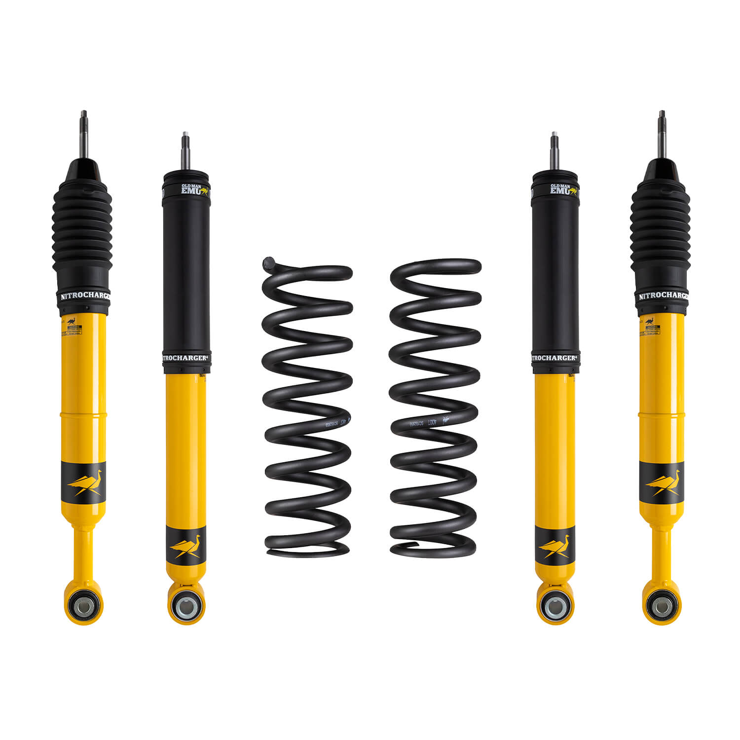 10-24 Toyota 4Runner Nitrocharger Plus Suspension Lift Kit 2.5 in Front 220-330 lb / 0 in Rear