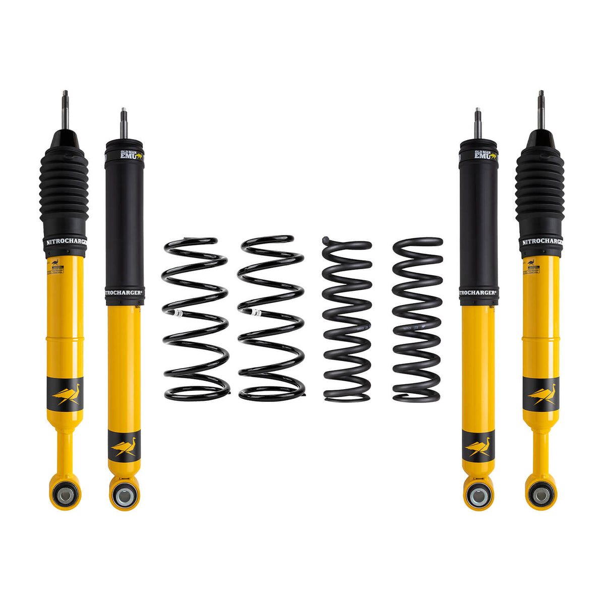10-24 Toyota 4Runner Nitrocharger Plus Suspension Lift Kit 2.5 in Front 220-330 lb / 2 in Rear