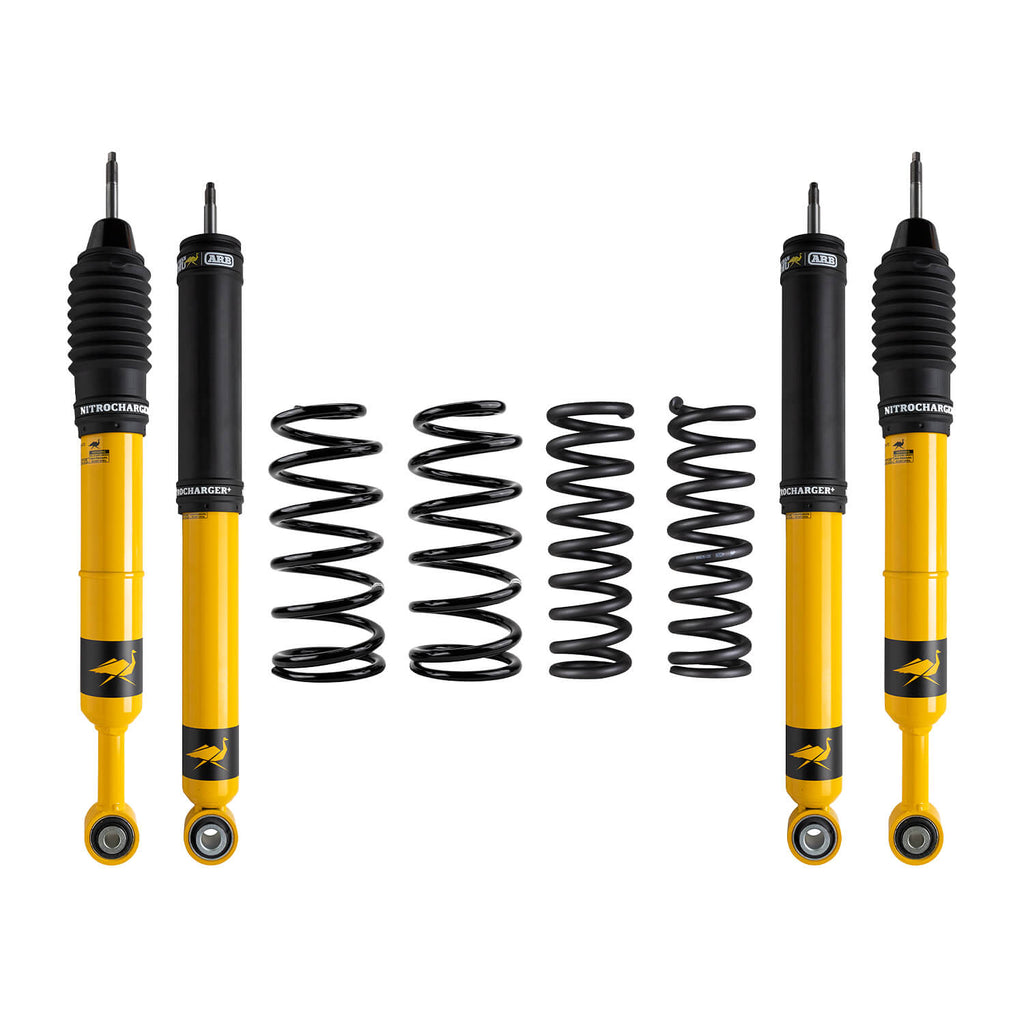 10-24 Toyota 4Runner Nitrocharger Plus Suspension Lift Kit 2.5 in Front / 2 in Rear 440 lb