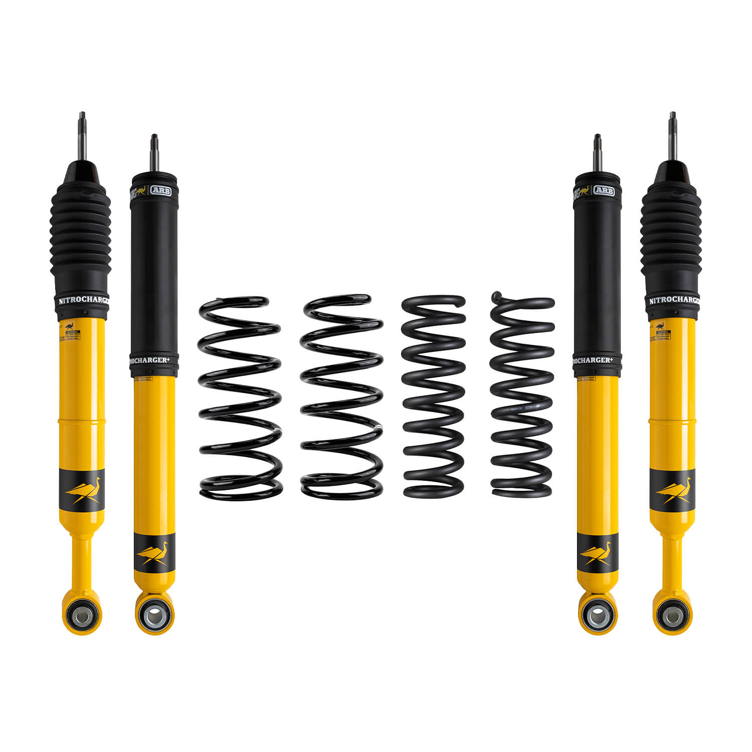 10-24 Toyota 4Runner Nitrocharger Plus Suspension Lift Kit 2.5 in Front / 2 in Rear 440 lb