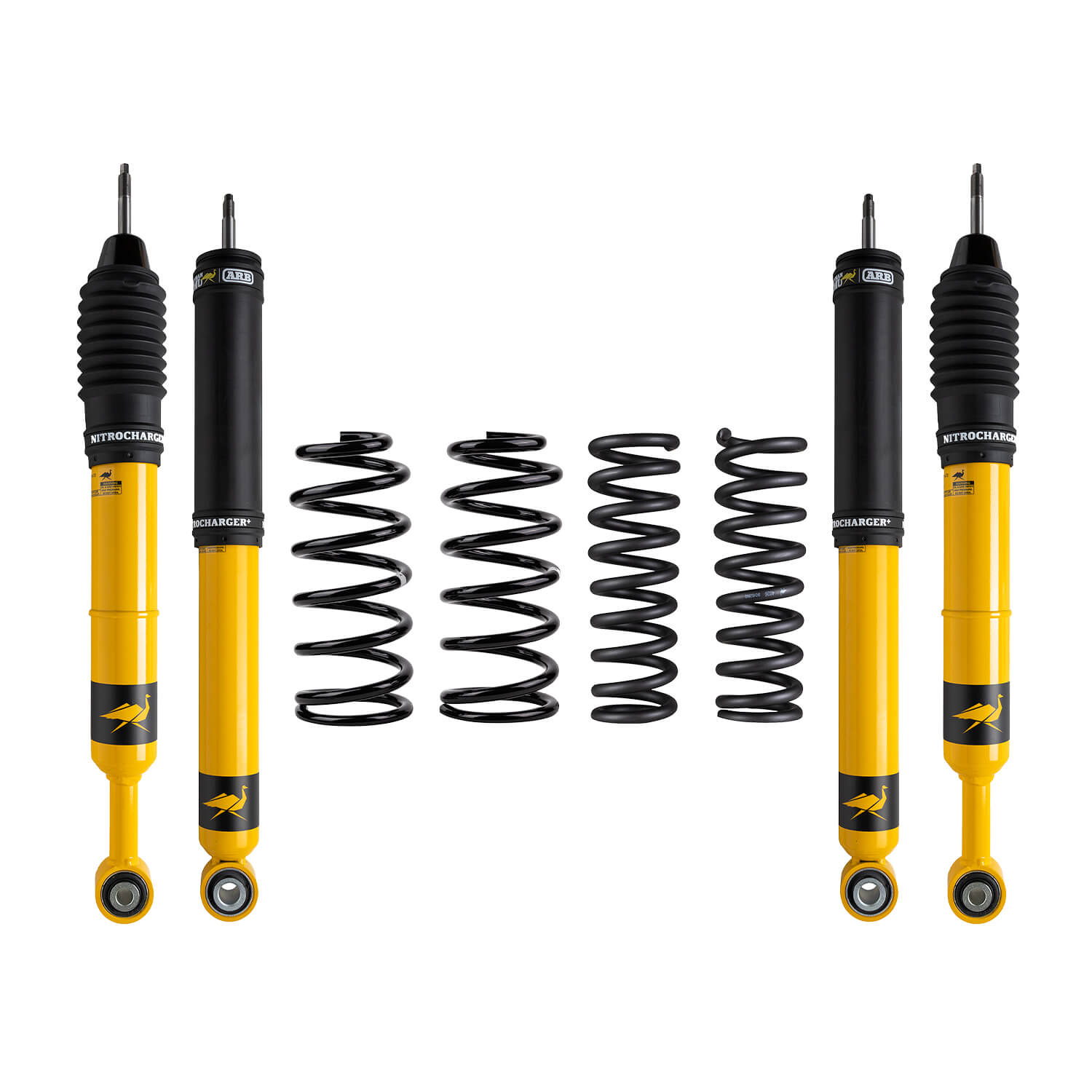 10-24 Toyota 4Runner Nitrocharger Plus Suspension Lift Kit 2.5 in Front / 2 in Rear 880 lb