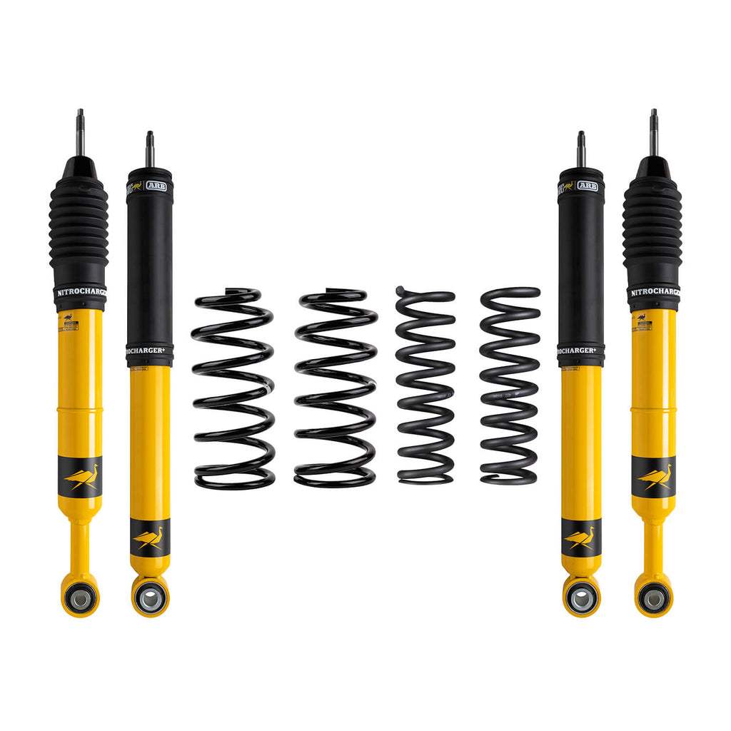 10-24 Toyota 4Runner Nitrocharger Plus Suspension Lift Kit 2.5 in Front 220-330 lb / 2 in Rear 880 lb