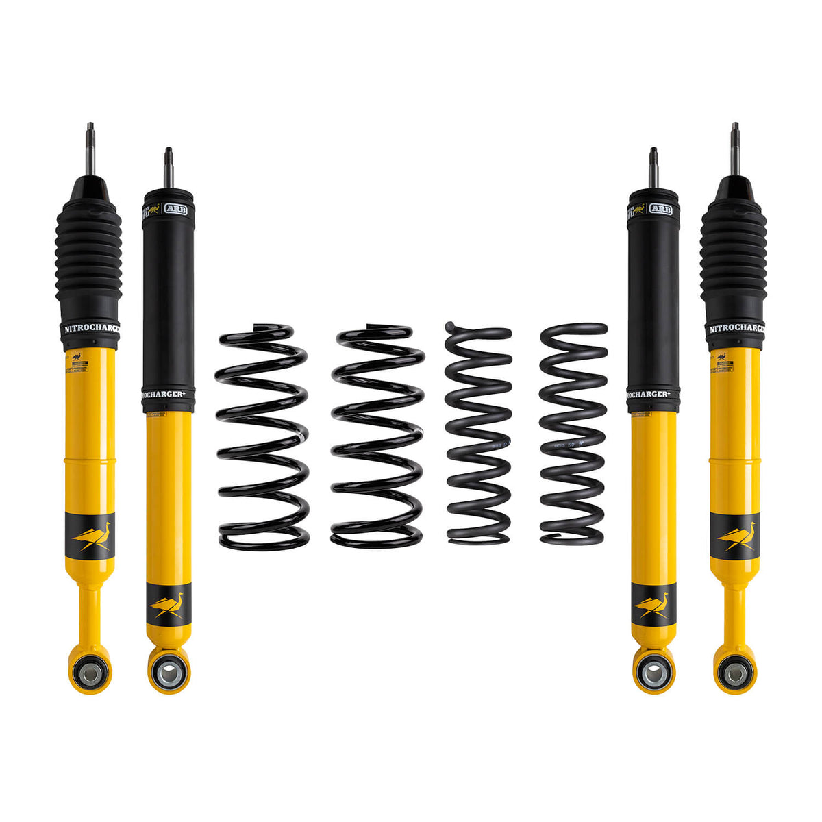 10-24 Toyota 4Runner Nitrocharger Plus Suspension Lift Kit 2.5 in Front 220-330 lb / 2 in Rear 880 lb