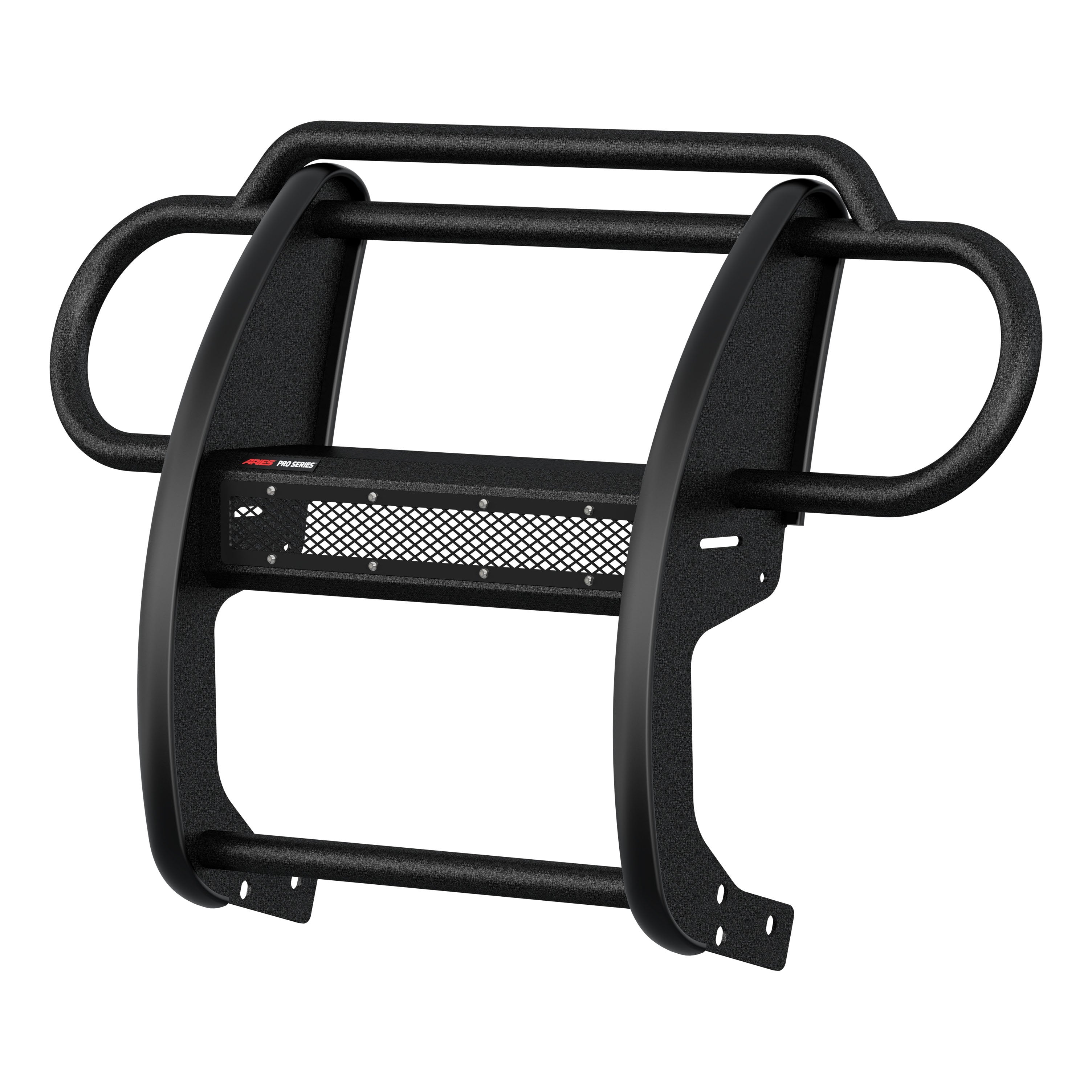 ARIES Pro Series Black Steel Grille Guard, 2020-2026 Jeep Gladiator