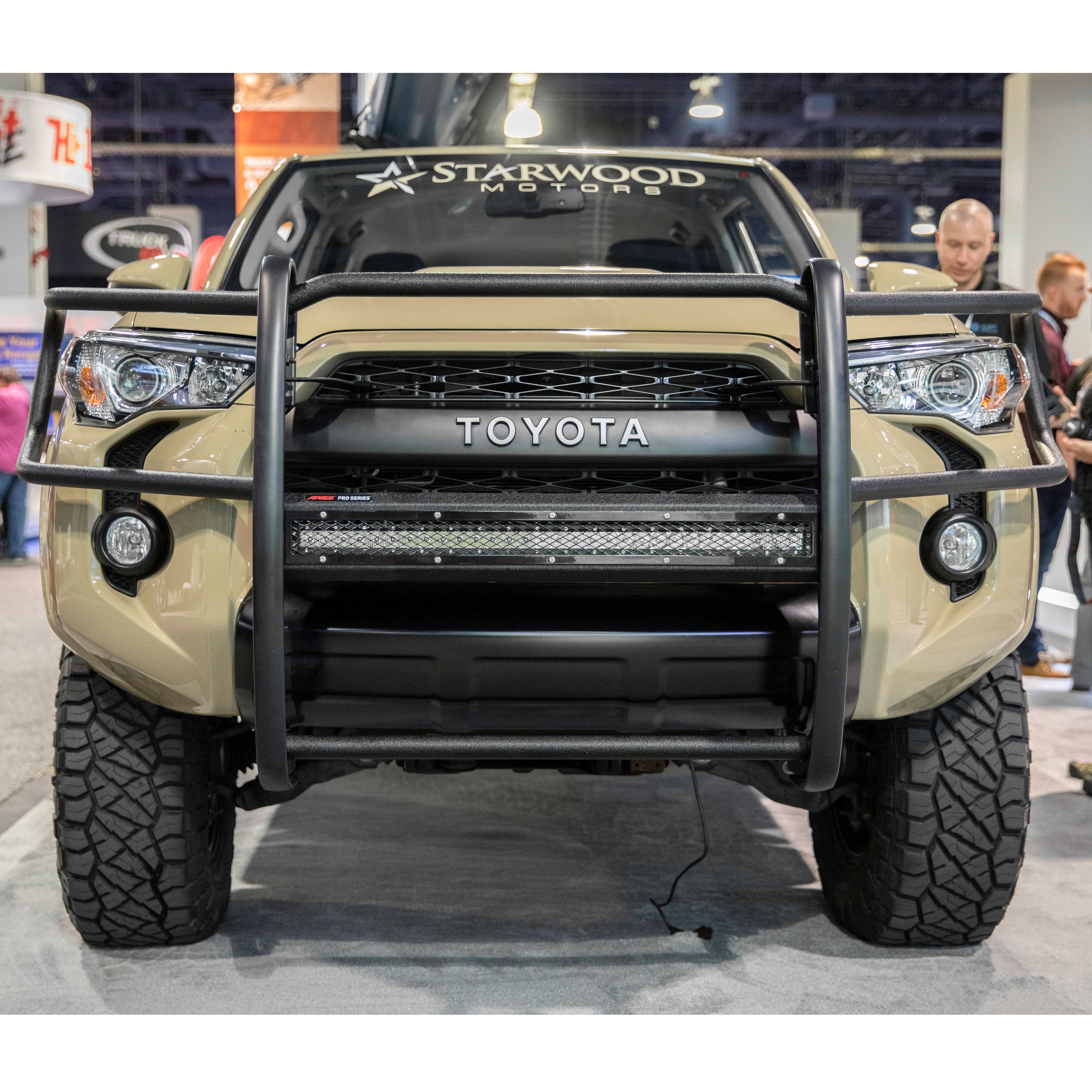 ARIES Pro Series Black Steel Grille Guard, 2014-2024 Toyota 4Runner