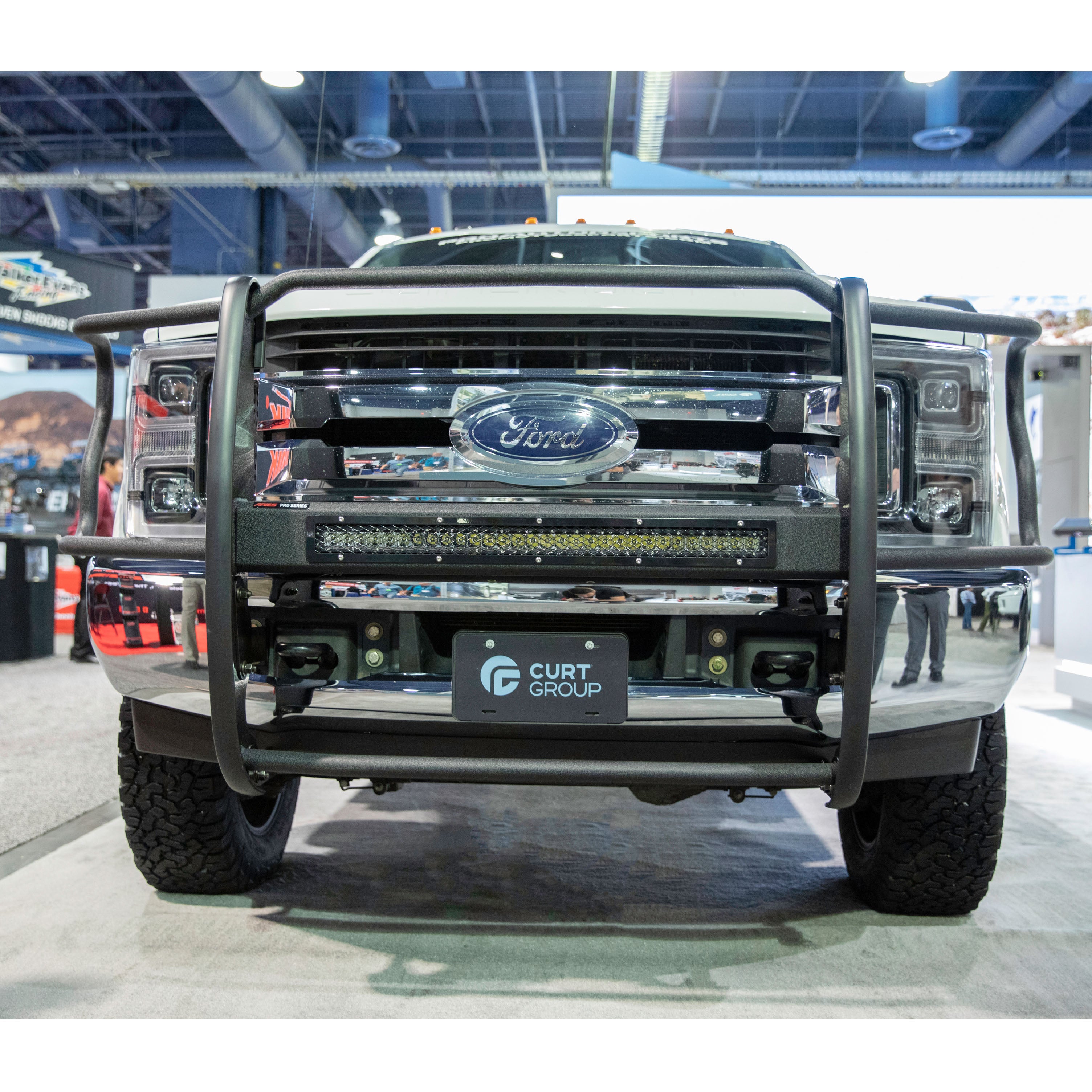 ARIES Pro Series Black Steel Grille Guard, 2017-2022 Ford F-250/F-350/F-450/F-550 Super Duty