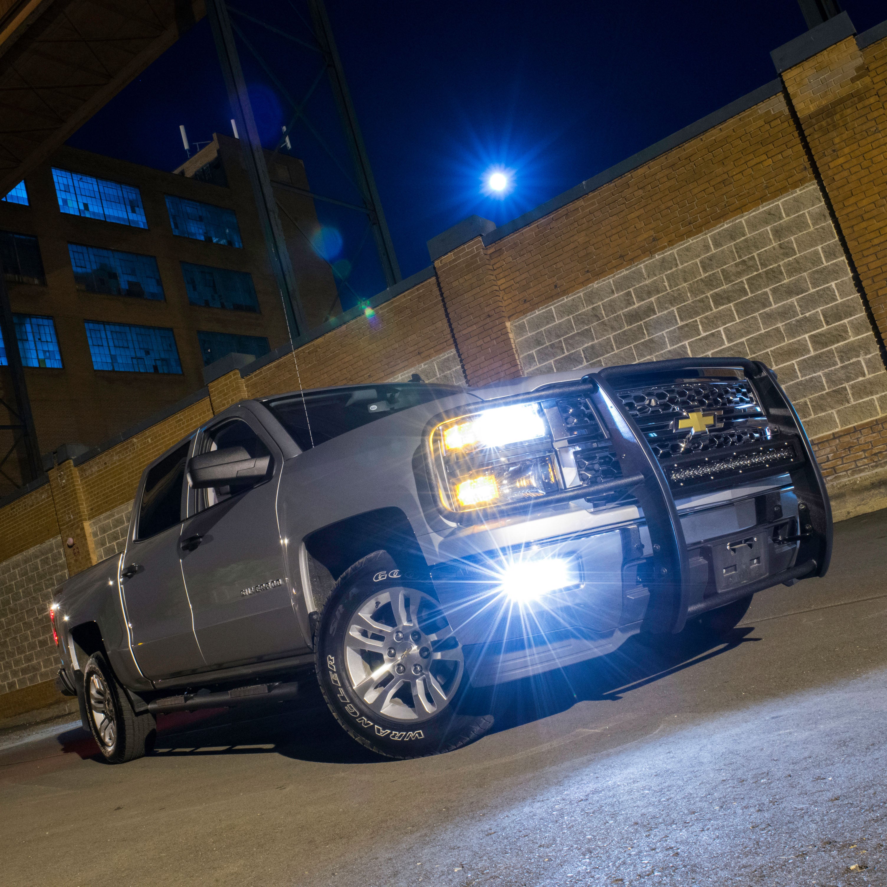 ARIES Pro Series Black Steel Grille Guard, 2019 Chevy Silverado 1500 LD