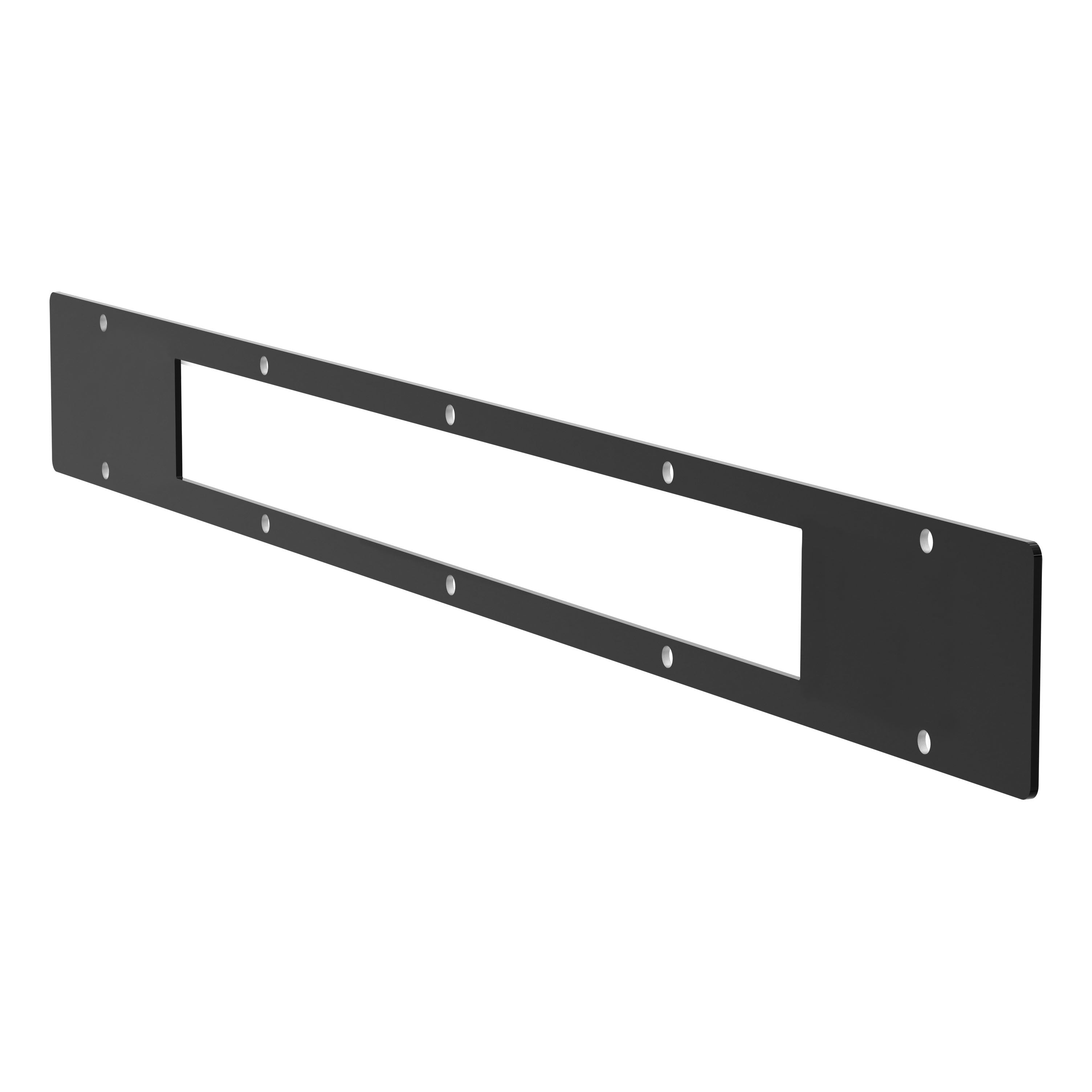 ARIES Pro Series 30-Inch Black Steel Light Bar Cover Plate