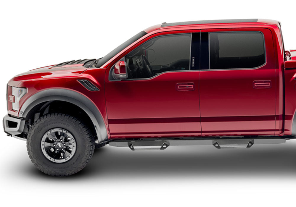 Predator Pro Cab Length (2 Steps per Side) 2019 (New Body Style)-2025 Chevy Silverado/GMC Sierra 1500/2020-2025 2500 HD/3500 HD Crew Cab Textured Black NFab