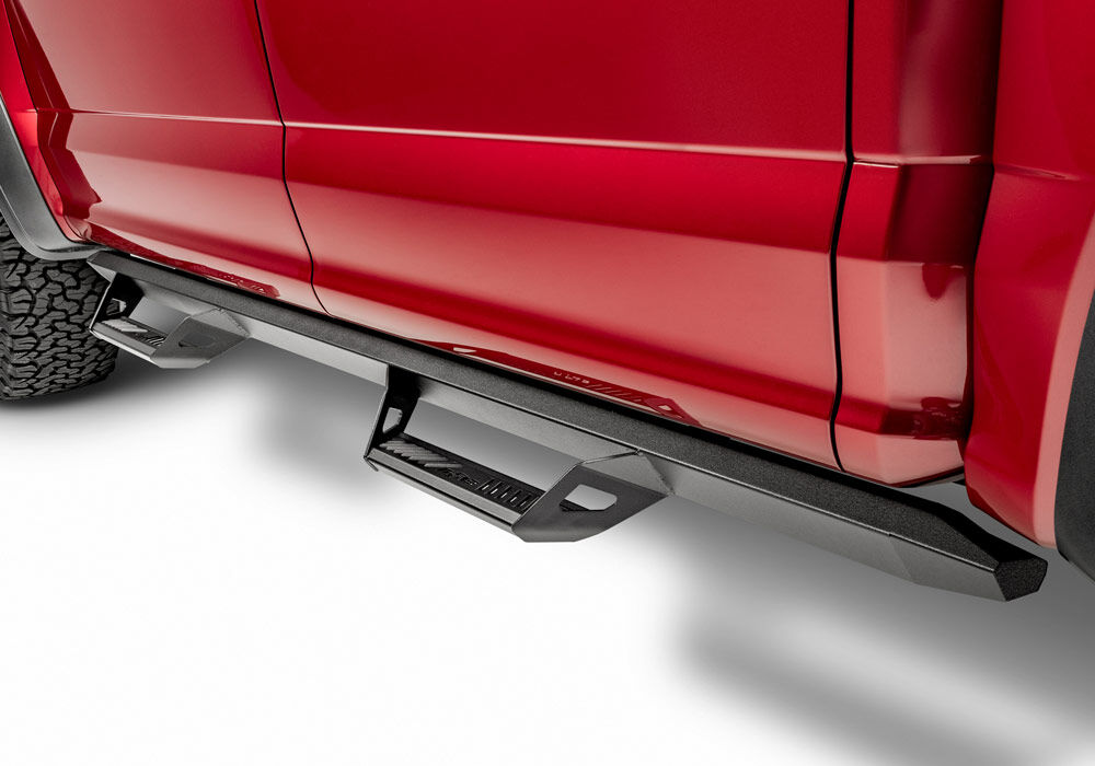 Predator Pro Cab Length (2 Steps per Side) 2015-2025 Ford F-150/17-25 Raptor/22-25 Lightning SuperCrew Textured Black NFab