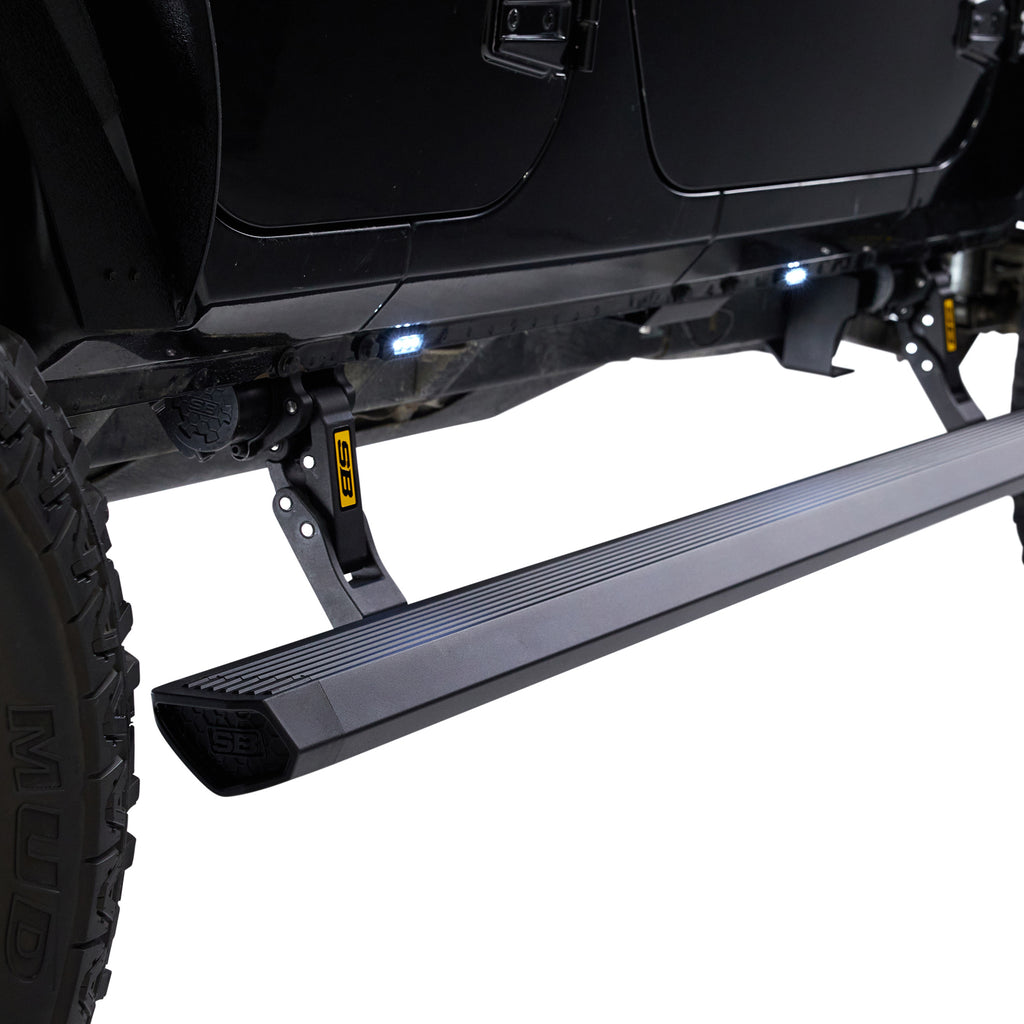 Command Series Dual Motor Auto Steps 2007-2018 Jeep Wrangler Smittybilt
