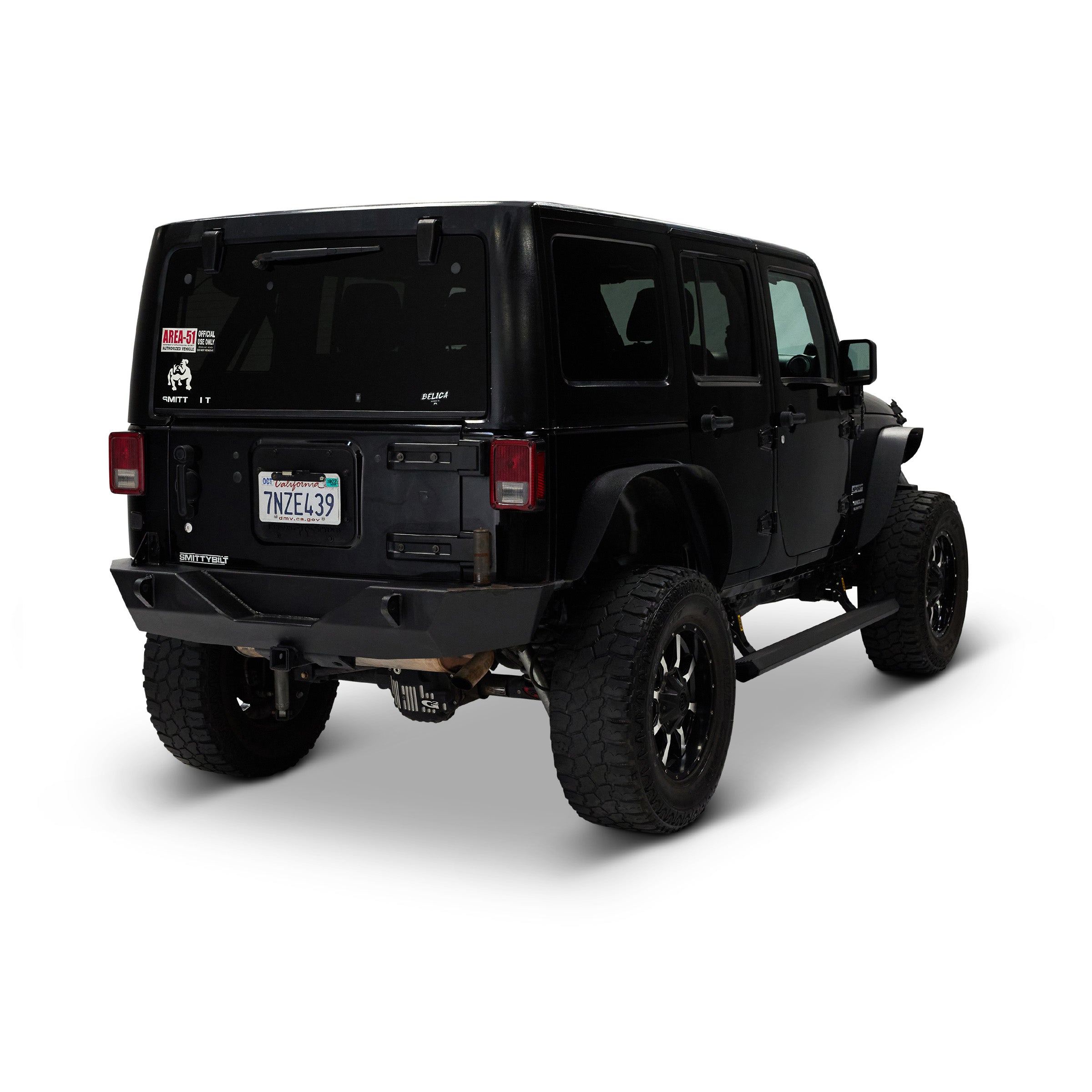 Command Series Dual Motor Auto Steps 2007-2018 Jeep Wrangler Smittybilt