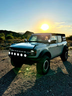 Foutz Motorsports Front Light Mount Kit for Stock Front Bumper 2021-2026 Ford Bronco