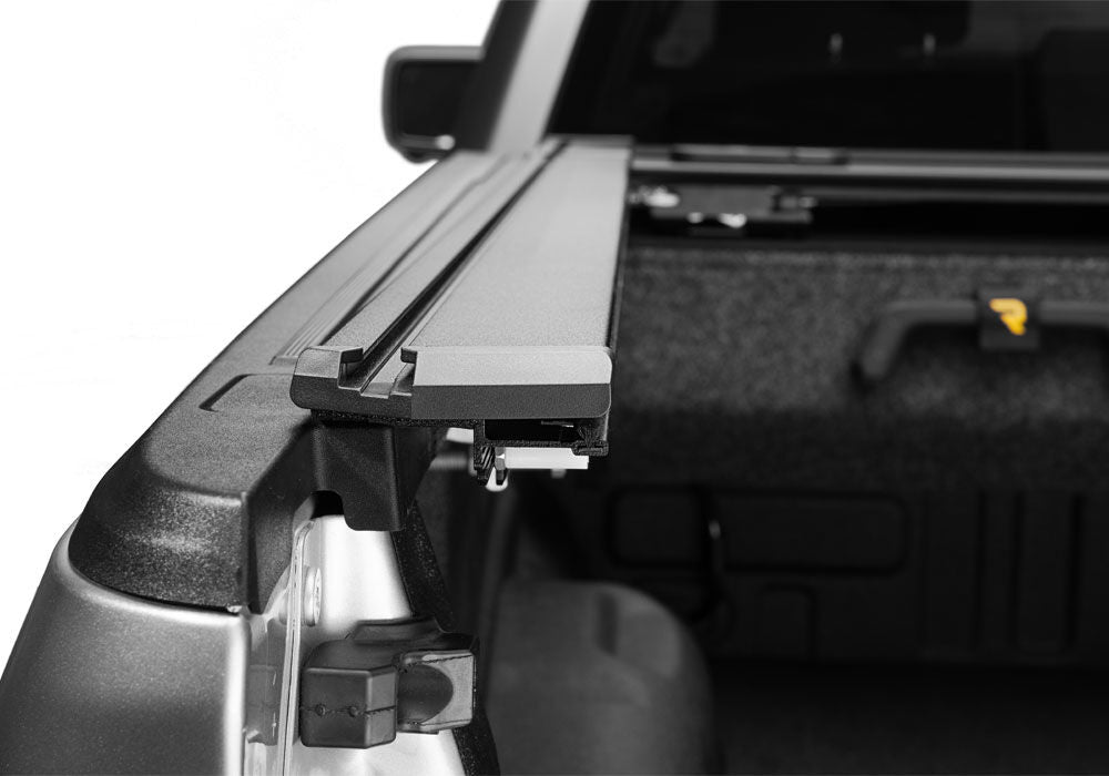 RetraxPRO with EZ-Off FRC-4000 Retractable Tonneau Cover Industrial Strength Aluminum Construction 2007-2021 Toyota Tundra CrewMax 5' 6 inch Bed with Deck Rail System without Trail Special Edition Storage Boxes