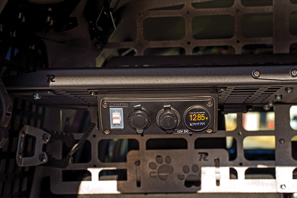 The 12 Volt 12v Accessory Panel Mount Rago Fabrication