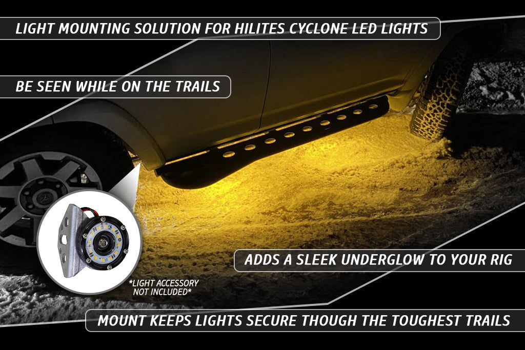 KC HiLites Cyclone Light Mount Rago Fabrication
