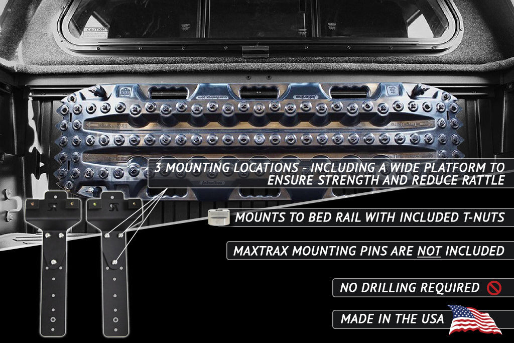 Toyota Tundra & Tacoma Bed Rail Recovery Board Mounts Rago Fabrication