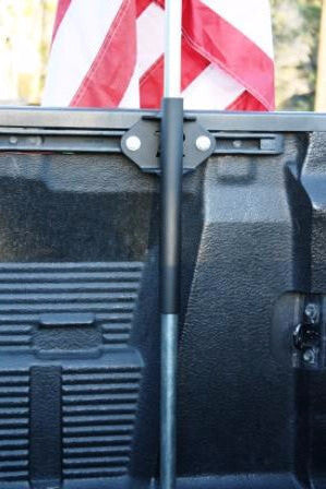 Toyota Tundra & Tacoma Bed Rail Flag Holder Rago Fabrication