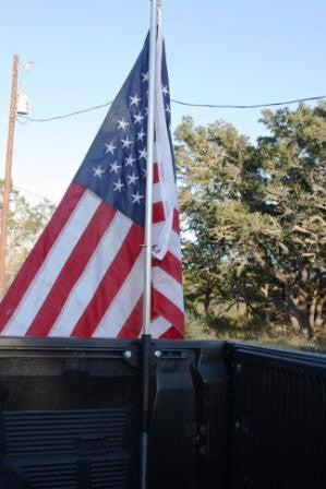 Toyota Tundra & Tacoma Bed Rail Flag Holder Rago Fabrication