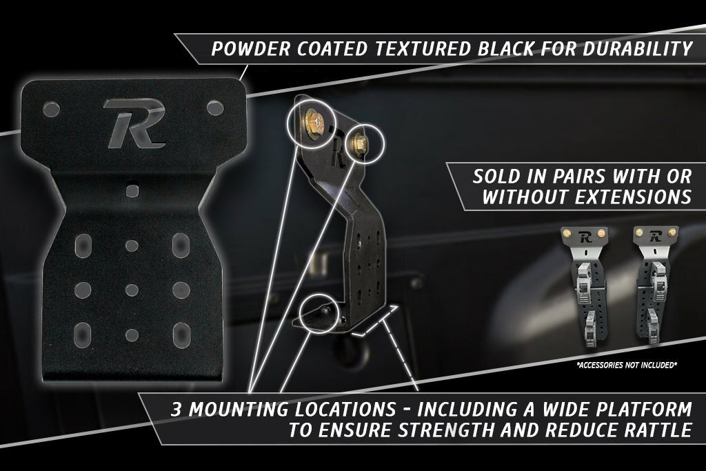 Tacoma Bed Rail Modular Accessory Mount Extension Rago Fabrication