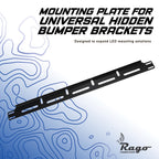 Mounting Plate for Universal Hidden Bumper Brackets Rago Fabrication