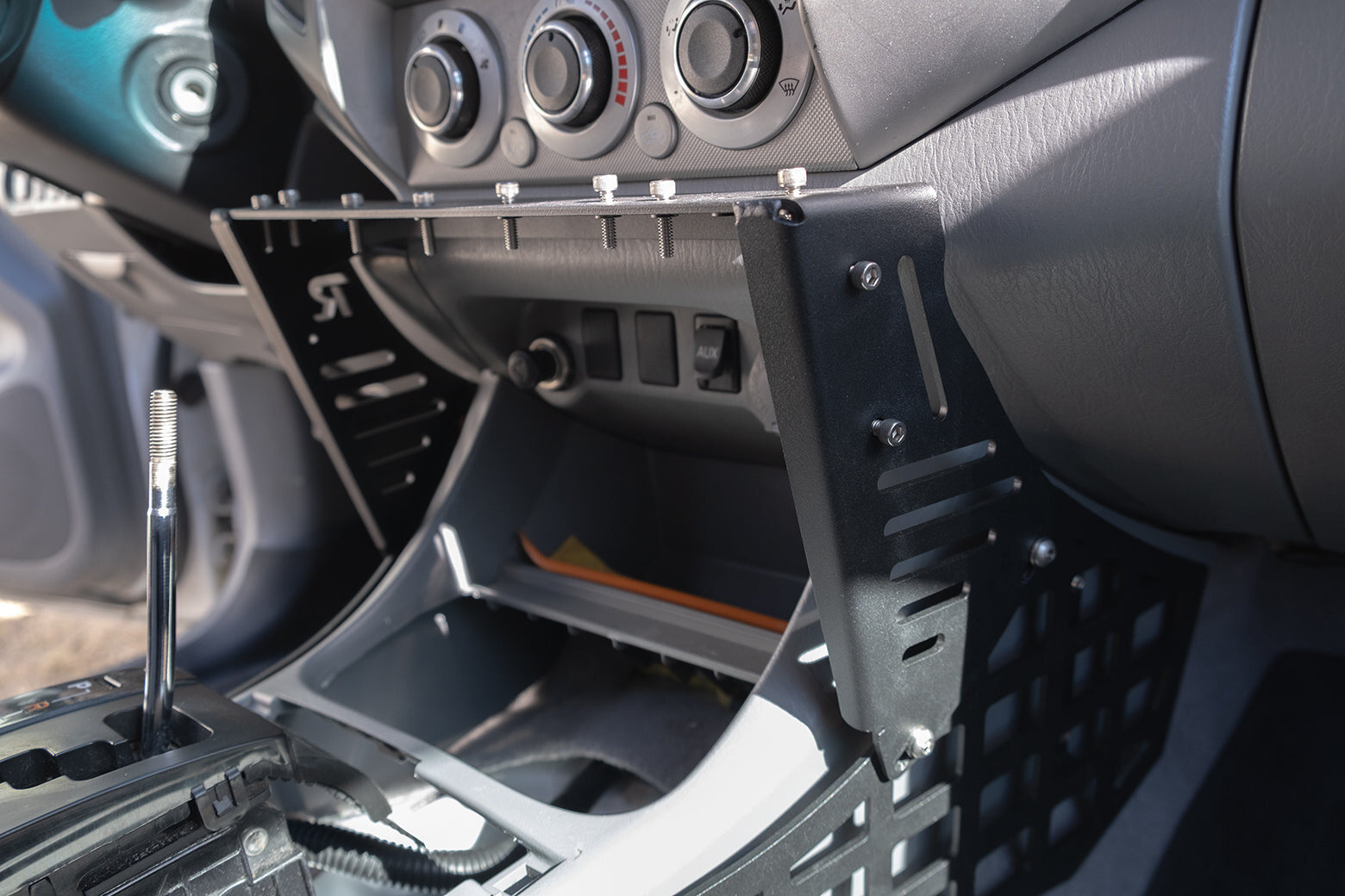 2005-2015 2nd Gen Toyota Tacoma Center Console Molle Storage Panel Rago Fabrication