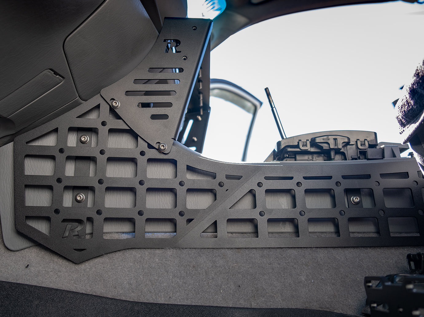 2005-2015 2nd Gen Toyota Tacoma Center Console Molle Storage Panel Rago Fabrication