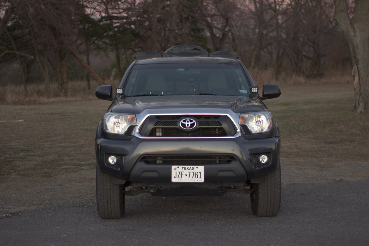 2005-2015 2nd Gen Toyota Tacoma Ditch Light Brackets Rago Fabrication
