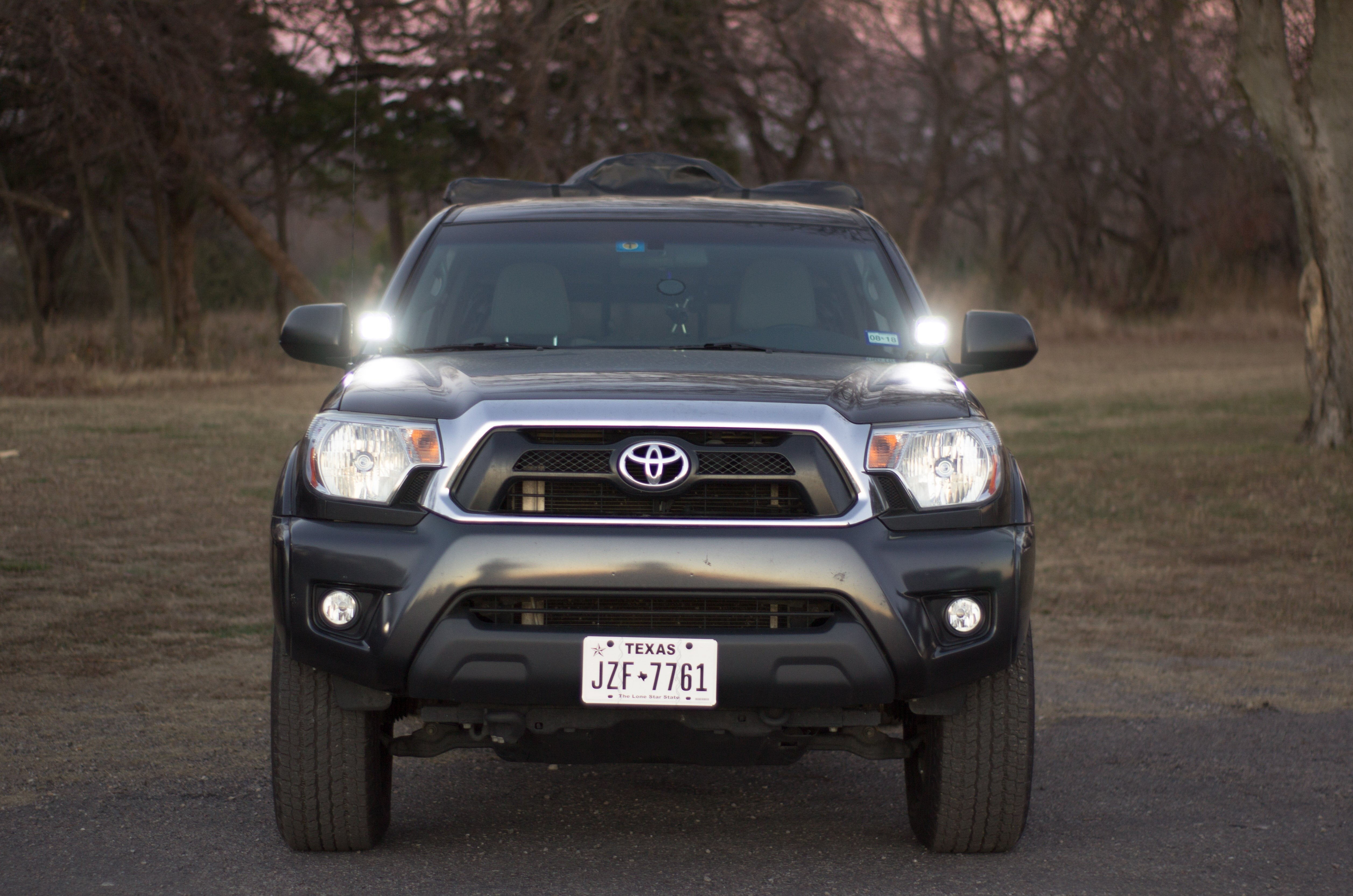 2005-2015 2nd Gen Toyota Tacoma Ditch Light Brackets Rago Fabrication