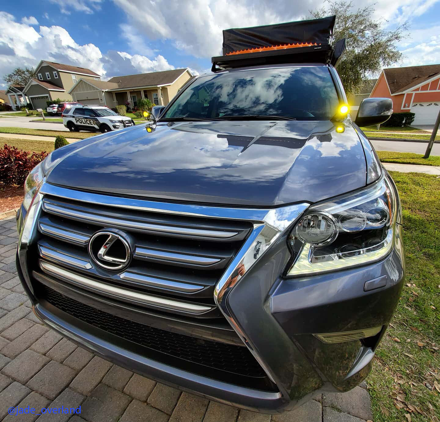 2010-2022 2nd Gen Lexus GX 460 Ditch Light Brackets Rago Fabrication