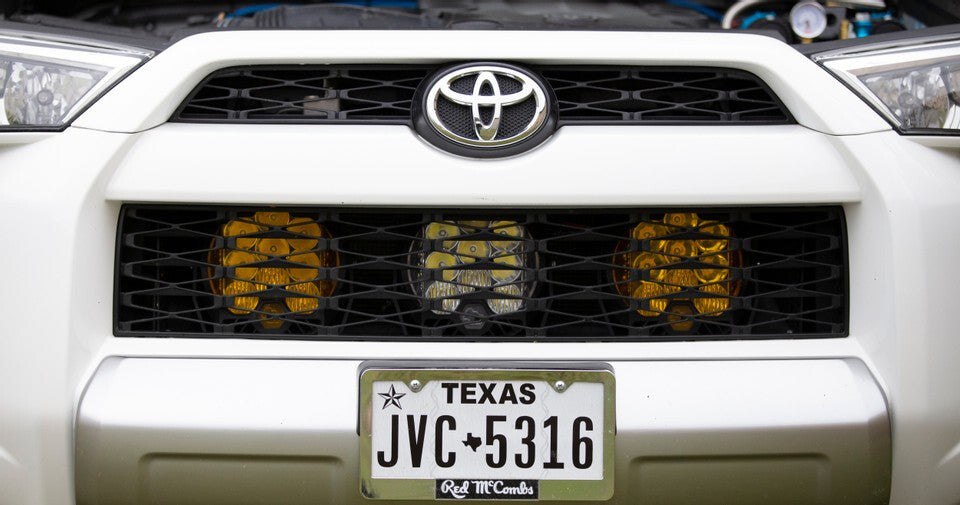 2014-2022 5th Gen Toyota 4Runner Universal LED Hidden Bumper Bracket Rago Fabrication