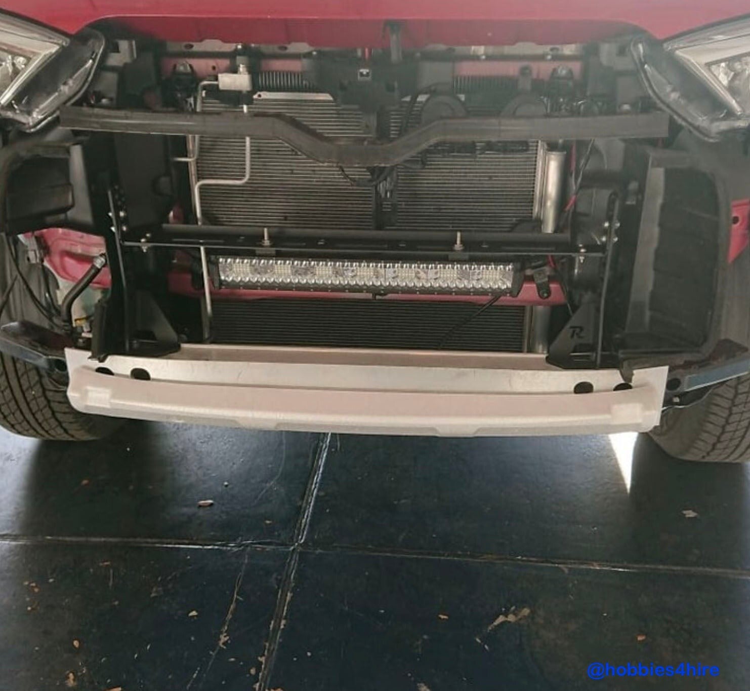 2014-2022 5th Gen Toyota 4Runner Universal LED Hidden Bumper Bracket Rago Fabrication