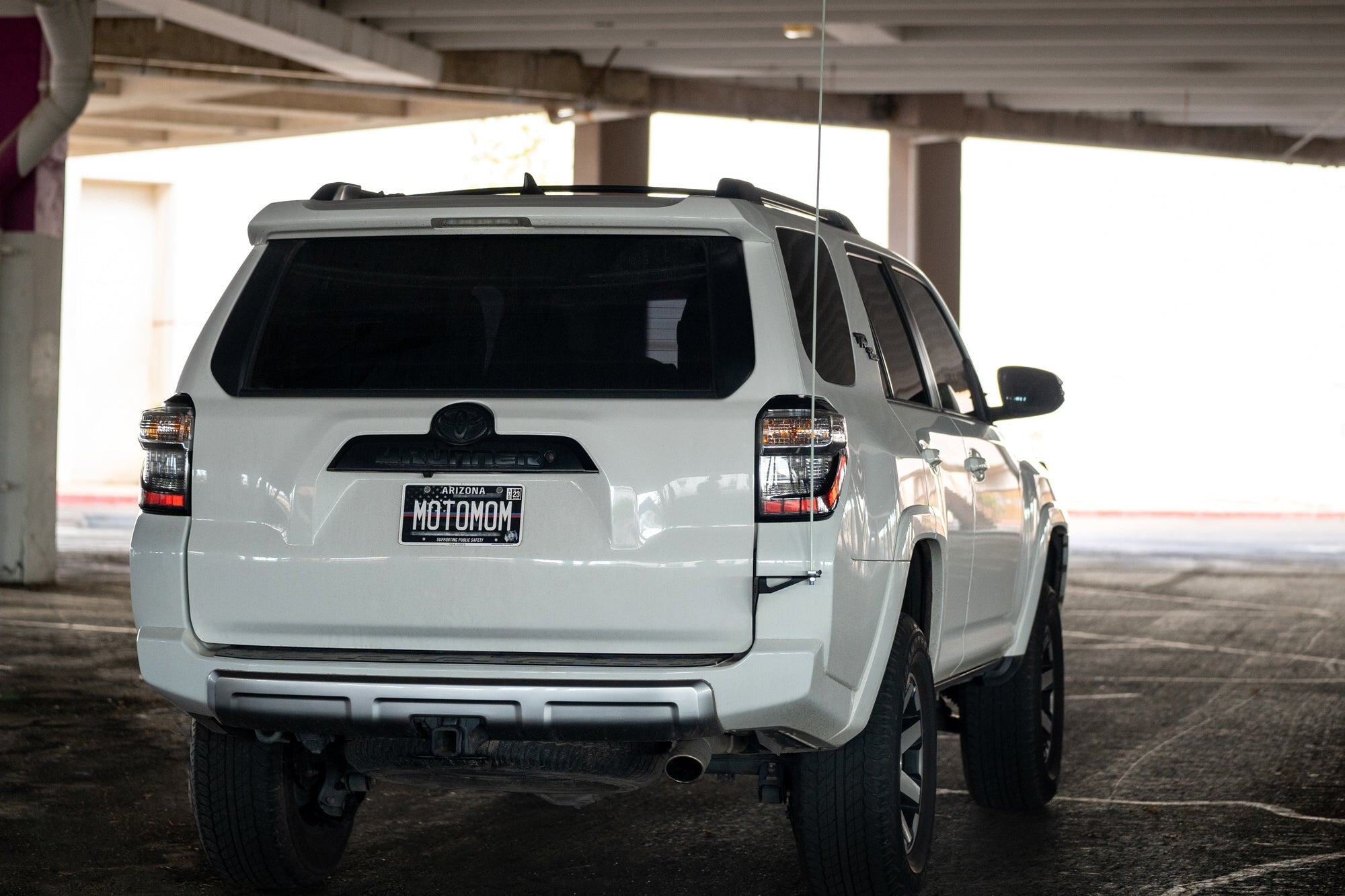2010-2023 5th Gen Toyota 4Runner CB Antenna or Whip Flag Mount Passenger Side Rago Fabrication