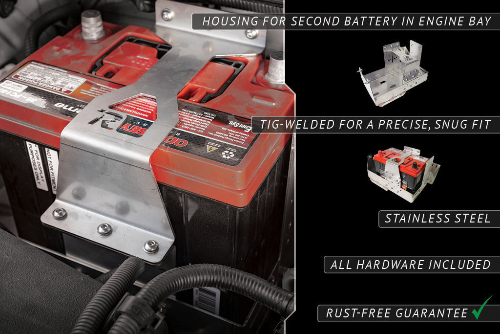2010-2023 5th Gen Toyota 4Runner Secondary Battery Box Rago Fabrication