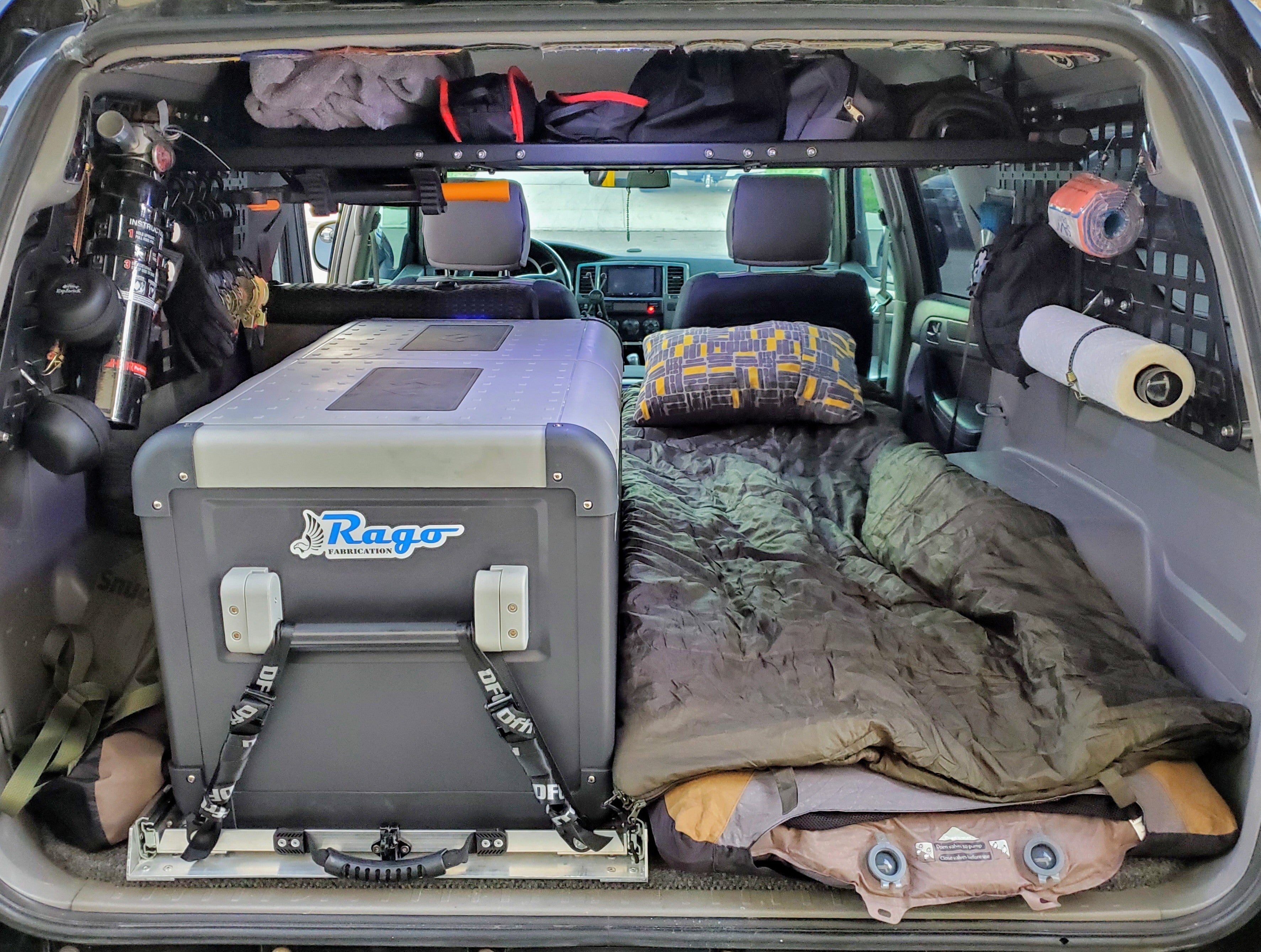 2010-2022 5th Gen Toyota 4Runner Molle Storage Panel Shelf Rago Fabrication