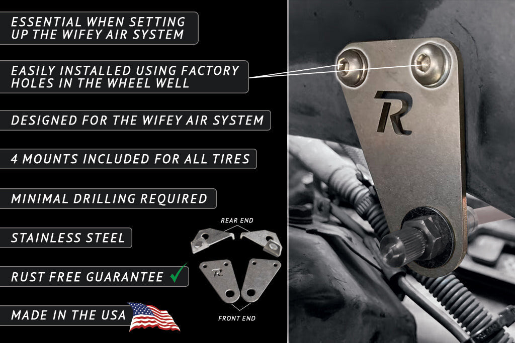 5th Gen 4Runner & GX 470 Air Mounts Rago Fabrication