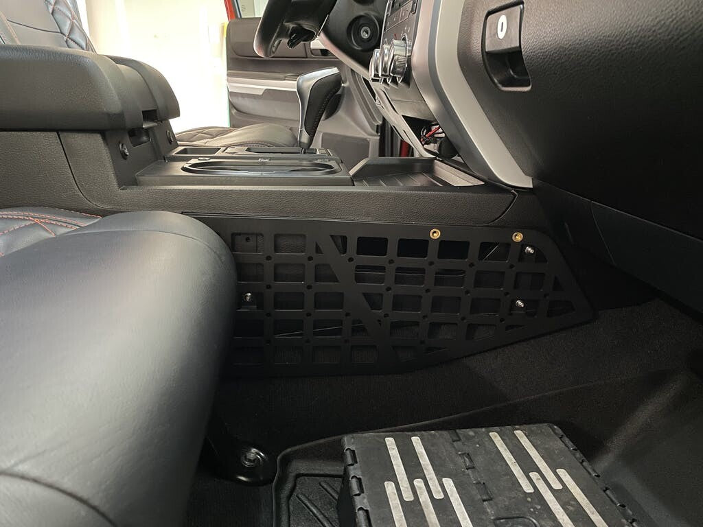 2014-2021 3rd Gen Tundra Center Console Molle Storage Panel Organizer Rago Fabrication