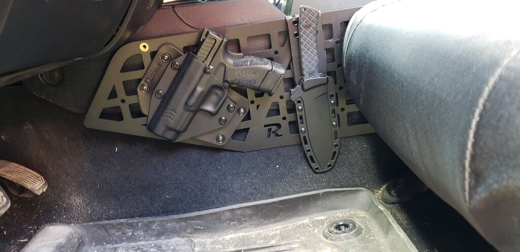 2014-2021 3rd Gen Tundra Center Console Molle Storage Panel Organizer Rago Fabrication