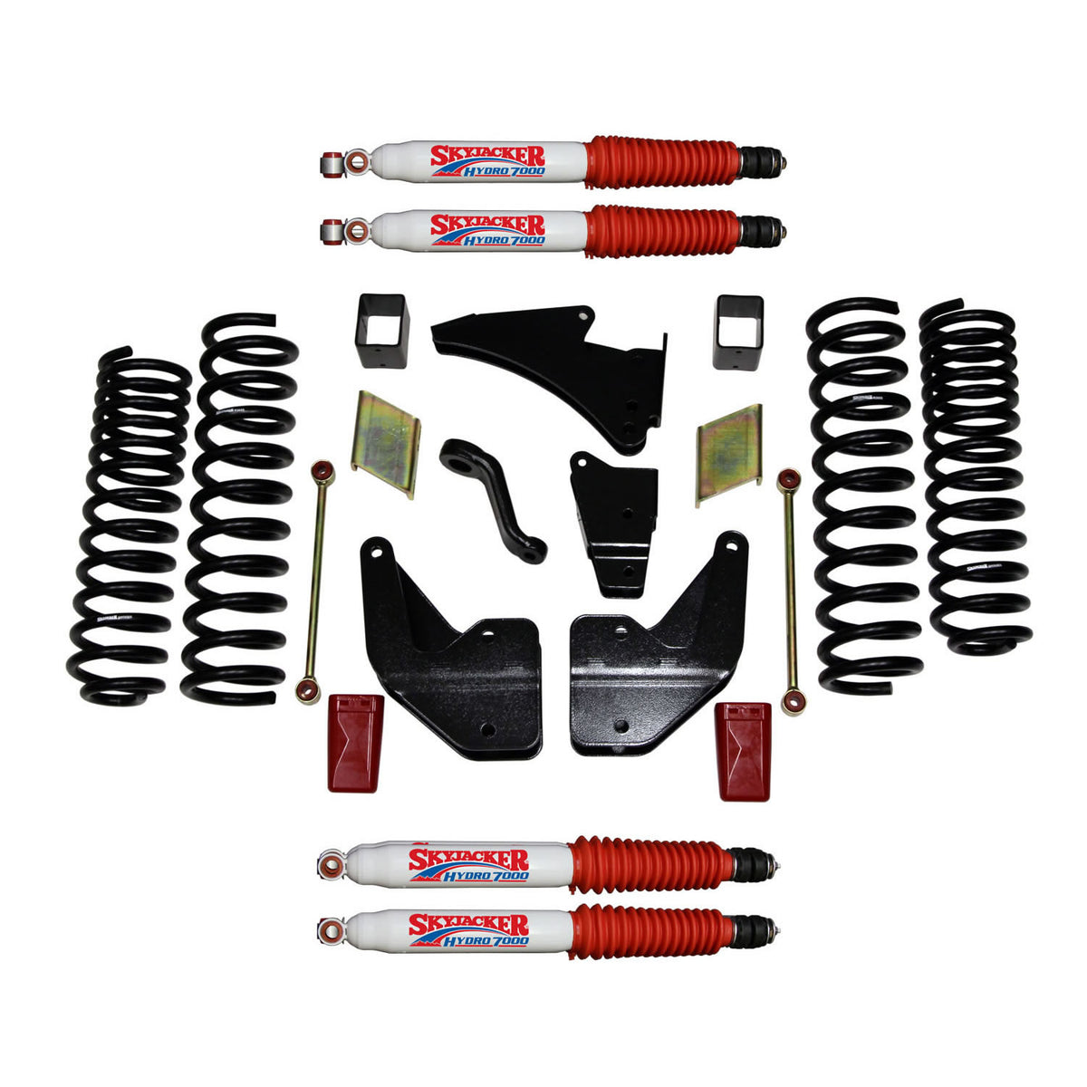 6 Inch Shock Struts Suspension Lift Kit w/Shock 6 Inch Lift 14-19 Ram 2500 Incl. Front And